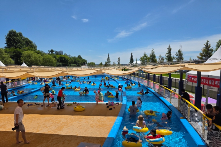 여주 오학 물놀이장  개장  기사 이미지