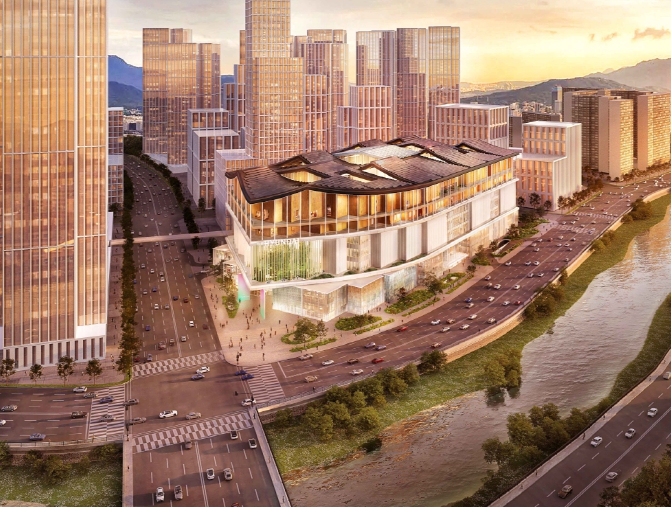 광주광역시 첫 복합쇼핑몰 ‘더현대 광주’  착공 기사 이미지