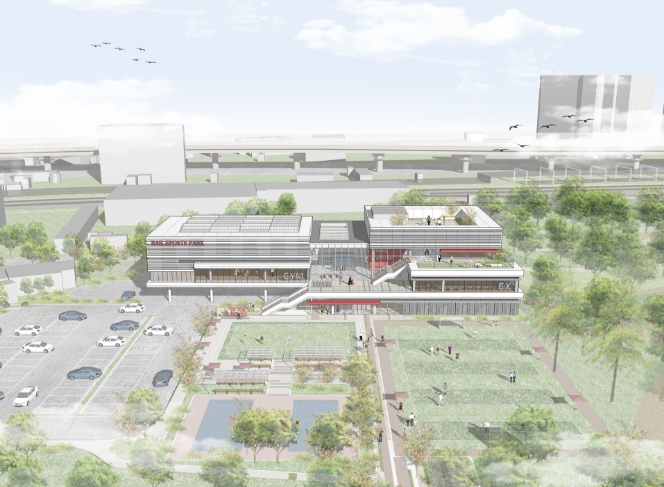 부산진구, 레일스포츠파크 설계공모 당선작 선정 기사 이미지