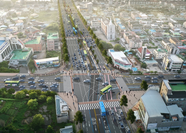 전주 대중교통 혁신 이끌 기린대로 BRT 연내 개통예정 기사 이미지