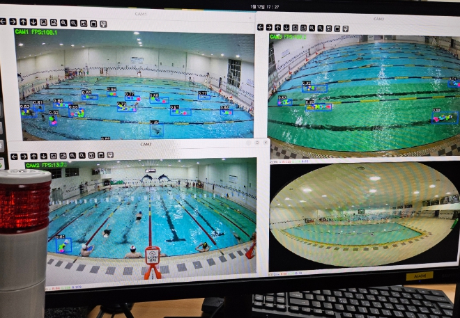 화성도시공사, 수영장 안전 AI로 관리한다 기사 이미지