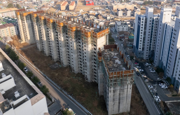 칠곡군, 북삼읍 JK아파트 철거 기사 이미지