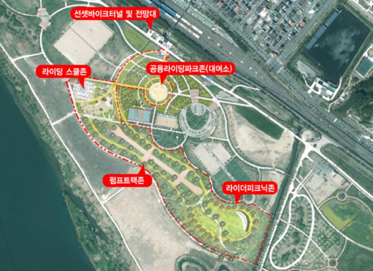 경남도, 낙동강 노을 품은 ‘선셋 바이크파크’추진 기사 이미지